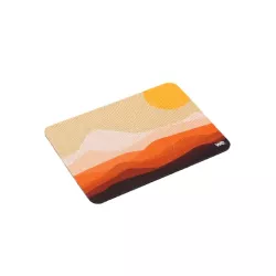 WE POP Pack Tapis de souris design montagne : 200x140x3mm + souris optique sans-fil 2.4 GHz