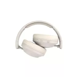 Casque WE POP LUNA, Bluetooth, arceau réglable, pliable, beige