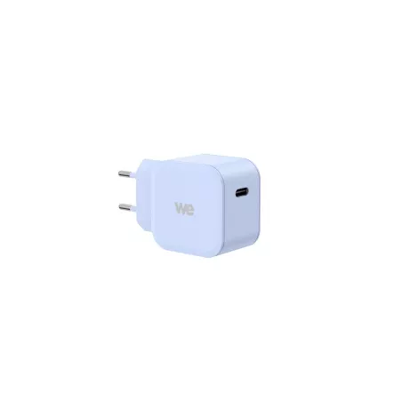WE POP Pack Chargeur secteur + Câble USB-C/Lightning Bleu : Chargeur secteur Bleu PD 20W port USB-C - Câble USB-C/Lightning…