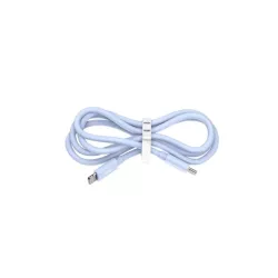 WE POP Pack Chargeur secteur + Câble USB-C/Lightning Bleu : Chargeur secteur Bleu PD 20W port USB-C - Câble USB-C/Lightning…