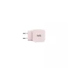 WE POP Pack Chargeur secteur + Câble USB-C/Lightning Rose : Chargeur secteur rose PD 20W port USB-C - Câble USB-C/Lightning…