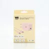 WE POP Pack Chargeur secteur + Câble USB-C/Lightning Rose : Chargeur secteur rose PD 20W port USB-C - Câble USB-C/Lightning…