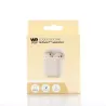 WE POP Coque silicone souple Airpods 2ème génération - COLORIS BLANC
