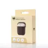 WE POP Coque silicone souple Airpods 2ème génération - COLORIS NOIR