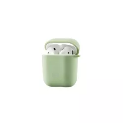 WE POP Coque silicone souple Airpods 2ème génération - COLORIS VERT