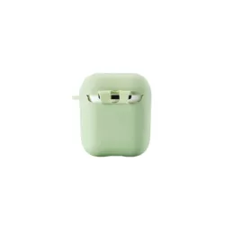 WE POP Coque silicone souple Airpods 2ème génération - COLORIS VERT