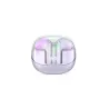 Ecouteurs WE POP MYRA sans-fil, coque irisée, violet
