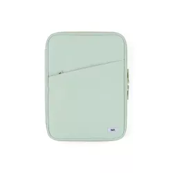 WE POP Housse universelle pour tablette jusqu'à 11'' : coloris vert - 2 grandes poches intérieures - 1 poche frontale - 1…