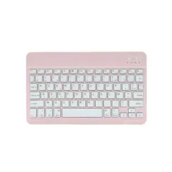 WE POP Etui tablette+ Clavier Bluetooth WE Etui Universel 9-11'' Compatible Android/iOS/Windows Rose