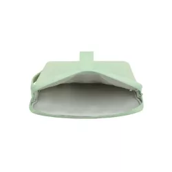 WE POP Housse PC jusqu'à 15.6'' Verte : Poignée de transports, attache arrière pour valise, poche frontale pour rangement avec…