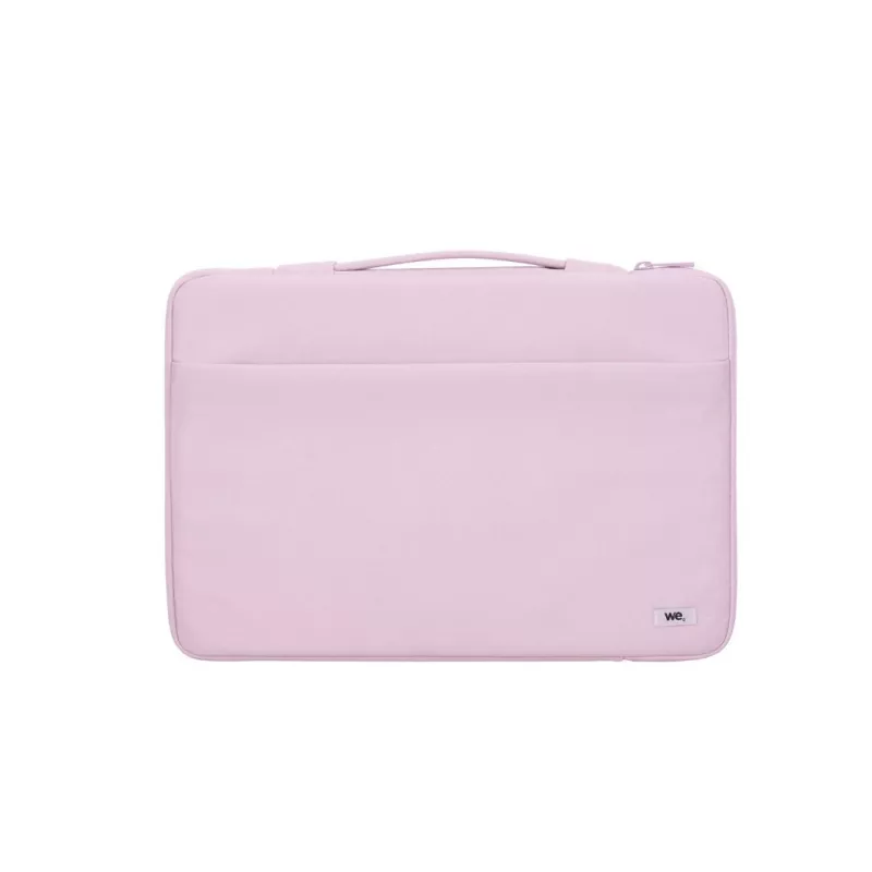 WE POP Housse PC jusqu'à 15.6'' Violette : Poignée de transports, attache arrière pour valise, poche frontale pour rangement…