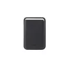WE Porte cartes magnétique compatible magsafe Noir - Rangement jusqu'à 2 cartes - aimanté au dos de son iPhone (modèles…