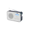 Radio portable DAB+/DAB/FM, double alarme, écran LCD, batterie rechargeable de 2000mAh Luminosité réglable, antenne…