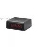 Radio réveil FM , Dual alarme avec fonction snooze, l'écran LCD de 0.9'' , adaptateur secteur inclus
