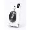 Souris filaire WE 1200DPI , USB, longeur câble 1.5m finition métallique noire