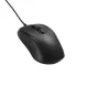 Souris filaire optique WE 1600DPI ,ambidextre, connexion USB, longueur câble 1.5m, grande taille 112*63*32.5mm, noir