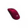 Souris sans fil optique WE - Nano Dongle USB - connexion 2.4 GHz - 1200 DPI, touché doux ,pile AA incluse, couleur rouge