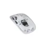 Souris WE sans-fil, double connexion BT et 2.4GHz en USB-C, DPI réglable 800-1200-1600, batterie rechargeable, blanc