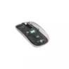 Souris WE sans-fil, double connexion BT et 2.4GHz en USB-C, DPI réglable 800-1200-1600, batterie rechargeable, noir