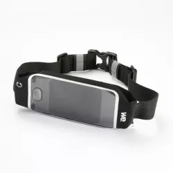 WE Ceinture de sport UNIVERSELLE de 4'' à 6.5'': Avec fenêtre tactile - Ceinture ajustable - Avec compartiment pour rangement…