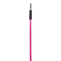 Ecouteurs Sport Waterproof Rose Intra-auriculaire, Tour d'oreille Câble plat