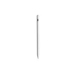 WE Stylet actif universel pour tablette/PC/smartphone - pointe 1.65mm - batterie 130 mAh - coloris blanc - USB-C - Coté plat…