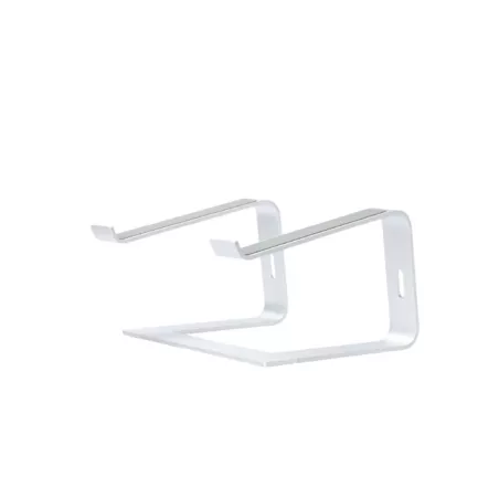 Support PC WE de bureau pour PC portable de 10'' à 16'', en aluminium, 25.5 x 23.4 x 14.7cm