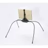 Support de tablette WE pour lit, canapé, voiture ou autre surface inégale. Flexible et pliable pour une taille compacte. Noir.