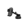 WE Support universel smartphone pour voiture - Fixation ventouse sur le pare-brise/tableau de bord + fixation grille…