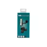 WE Support universel smartphone pour voiture - Fixation ventouse sur le pare-brise/tableau de bord + fixation grille…