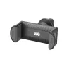 WE Support Smartphone pour voiture Fixation grille d'aération Universel - noir Fixation 2 points - Rotatif 360° - MAX 8,8CM