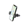 WE Support Smartphone pour voiture Fixation grille d'aération Universel - noir Fixation 2 points - Rotatif 360° - MAX 8,8CM