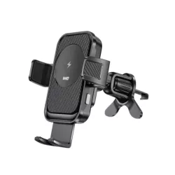 WE Support voiture universel pour smartphones avec chargeur sans fil 15W, ouverture et fermeture automatiques -Fixation…