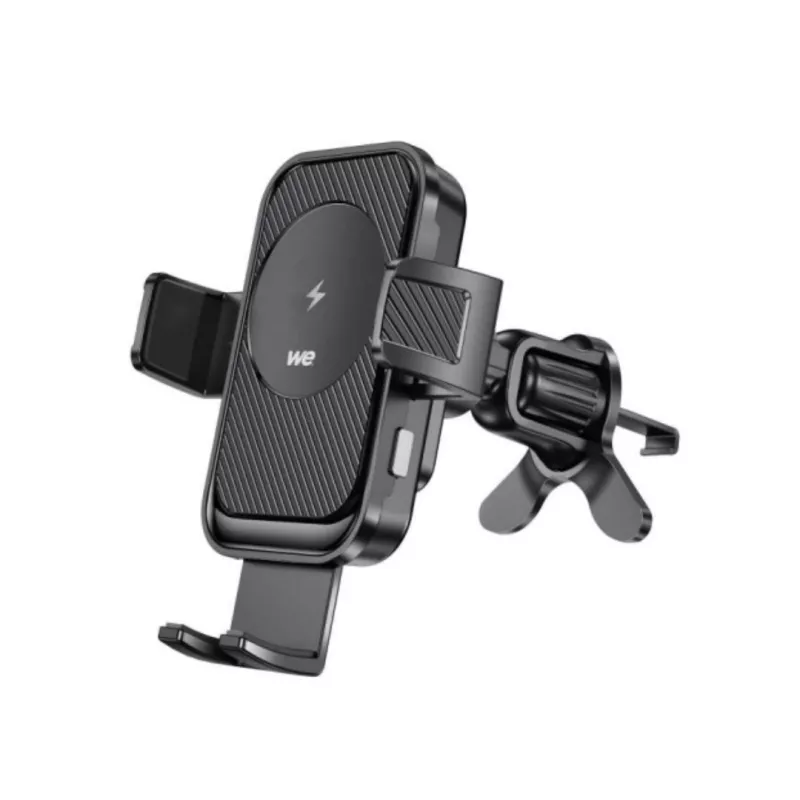 WE Support voiture universel pour smartphones avec chargeur sans fil 15W, ouverture et fermeture automatiques -Fixation…