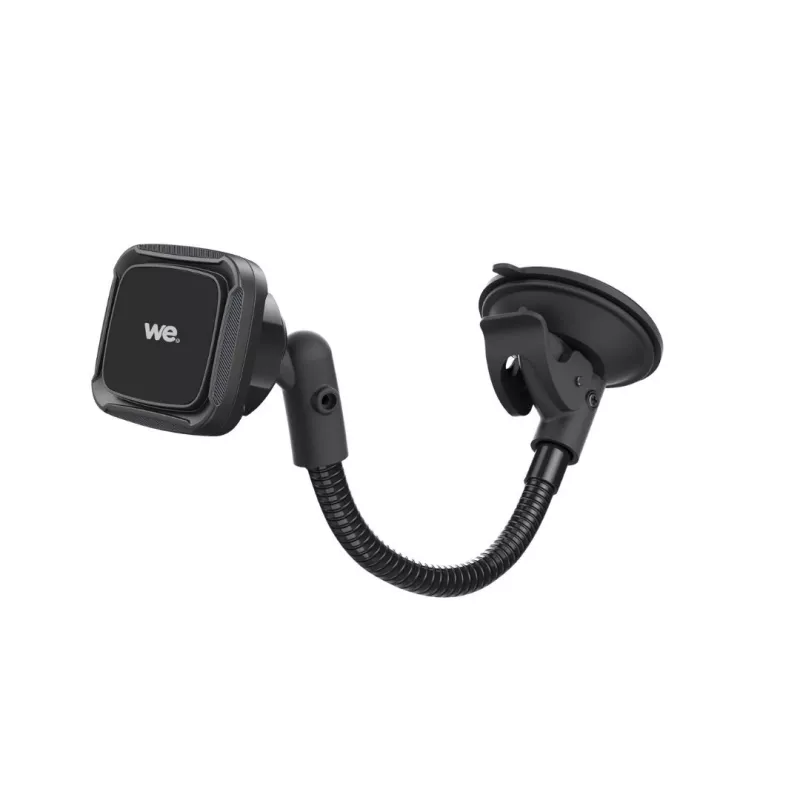 WE Support voiture universel pour smartphones : Fixation ventouse tableau de bord + pare-brise - support aimanté - col de…