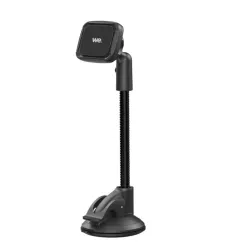 WE Support voiture universel pour smartphones : Fixation ventouse tableau de bord + pare-brise - support aimanté - col de…