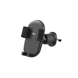 WE Support voiture universel pour smartphones : Fixation grille d'aération - Système pince avec 3 points de maintiens…