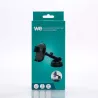 WE Support voiture universel : Fixation ventouse tableau de bord + pare-brise - bras extensible - pince avec 3 points de…