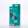 WE Support voiture universel : Fixation ventouse tableau de bord + pare-brise - bras extensible - pince avec 3 points de…