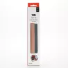 Tapis de souris XXL en PU réversible, rose et gris.