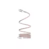 Câble USB-C /Lightning magnétique, USB2,0 - 9V/3A/27W, 1mètre rose