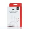 WE Câble USB-C/Lightning mâle/mâle plat 2m - blanc