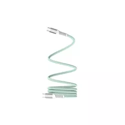 Câble USB-C/USB-C magnétique, USB2,0 - 20V/3A/60W, 1mètre vert