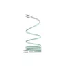 Câble USB-C/USB-C magnétique, USB2,0 - 20V/3A/60W, 1mètre vert