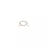 Câble USB-C mâle/USB-C mâle nylon 2 m - USB 3.1 - or rose très resistant - grande longueur
