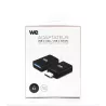 Adaptateur USB-C male/USB A femelle noir - USB3.1