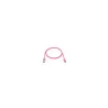 Câble USB-C mâle/USB A mâle plat 1 m - USB 3.1 gen 2 - fuchsia ne s'emmêle pas