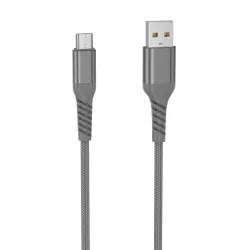 Câble USB/Micro-USB mâle/mâle avec cordon en nylon + kevlar 400D - 2m