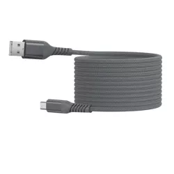 Câble USB/Micro-USB mâle/mâle avec cordon en nylon + kevlar 400D - 2m