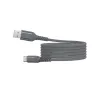 Câble USB/USB-C 3.2 gen 1 mâle/mâle avec cordon en nylon + kevlar 400D - 1m